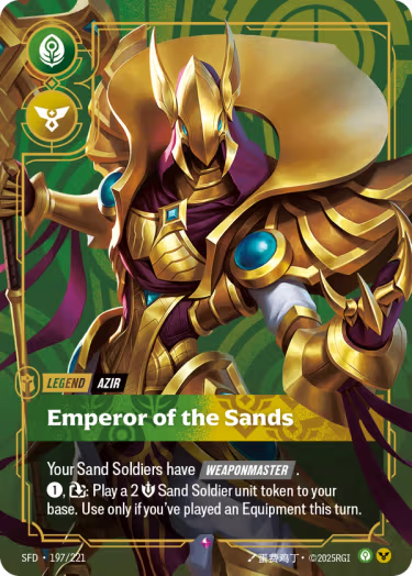 Azir - Emperor of the Sands 197/221