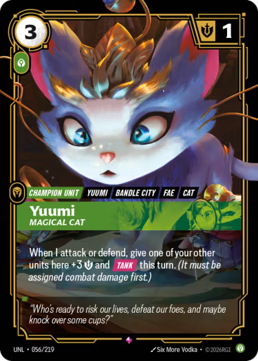 Yuumi - Magical Cat 056/219