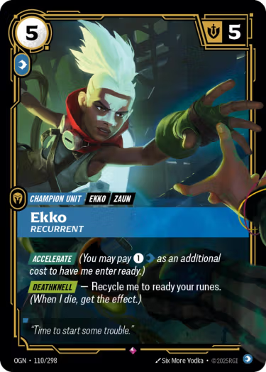 Ekko, Recurrent 110/298