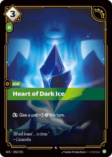 Heart of Dark Ice 052/221