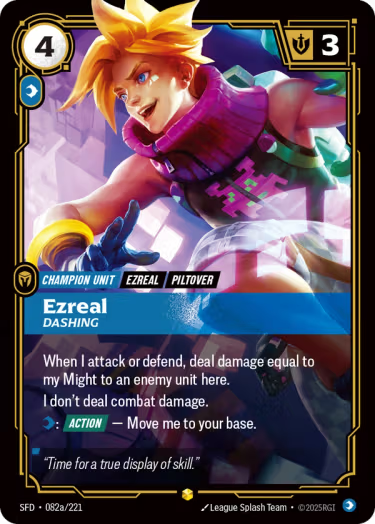 Ezreal, Dashing (V.2 - Showcase)