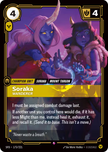 Soraka, Wanderer 173/221