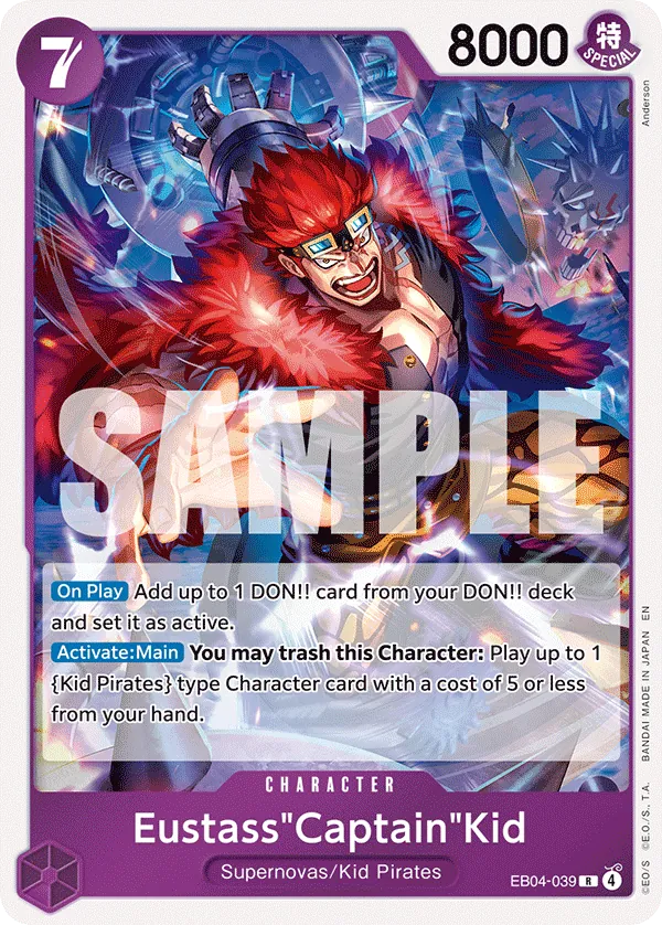 Eustass"Captain"Kid EB04-039