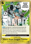 Black Rope Dragon Twister EB04-059