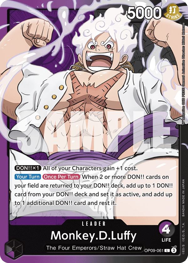 Monkey.D.Luffy (OP09-061) (V.1)