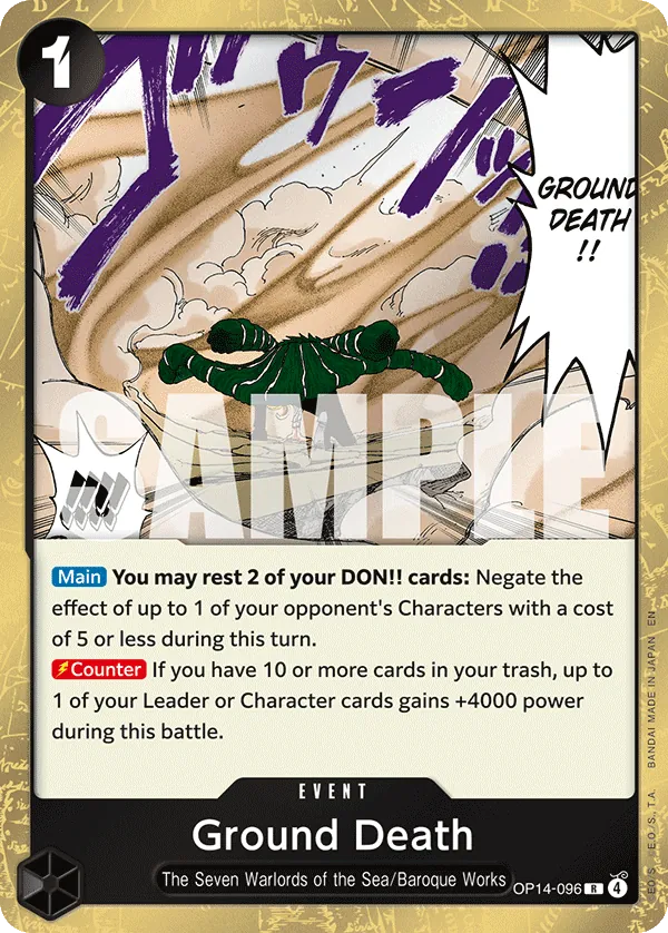 Ground Death OP14-096