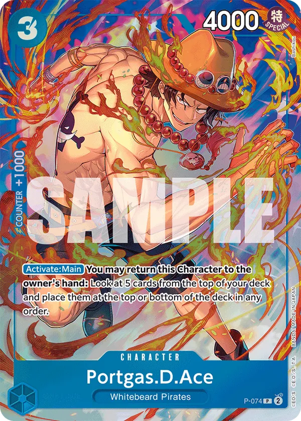 Portgas.D.Ace P-074