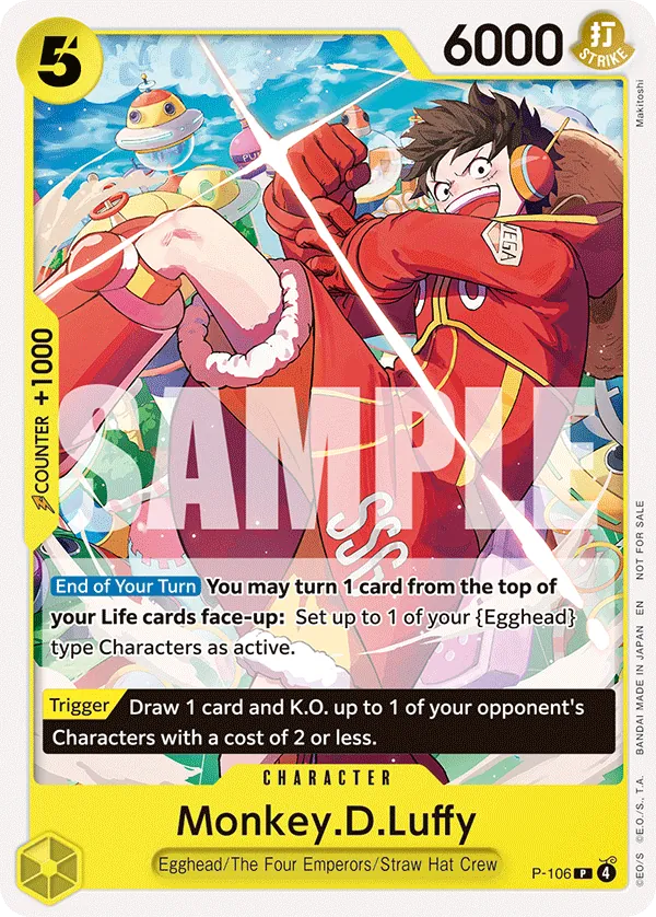 Monkey.D.Luffy P-106