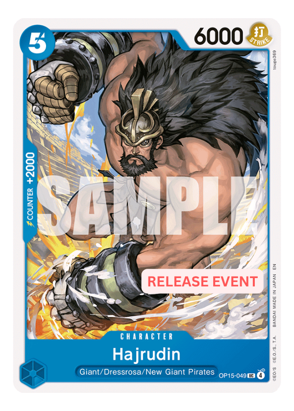 Hajrudin (OP15-049) - release event