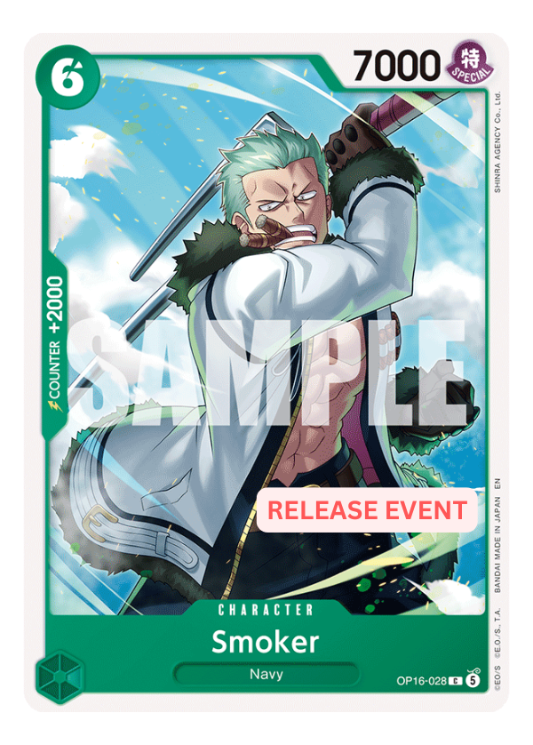 Smoker (OP16-028) - release event