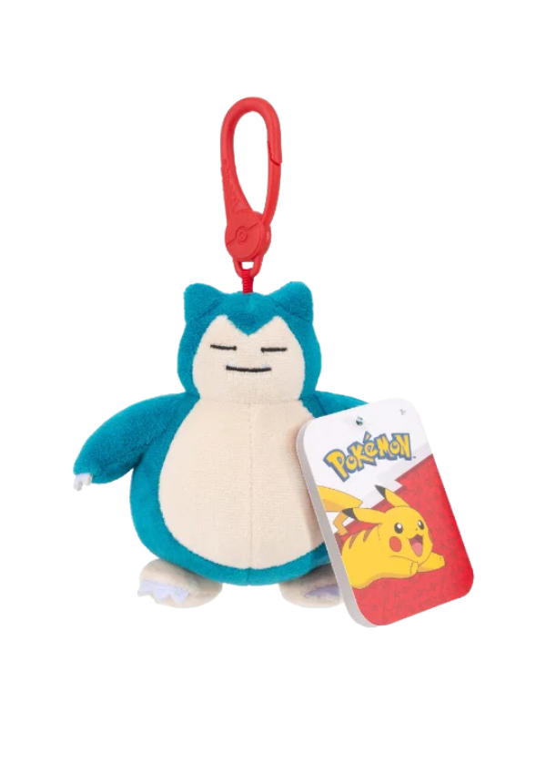 POKEMON PLUSH CLIP ON - Snorlax
