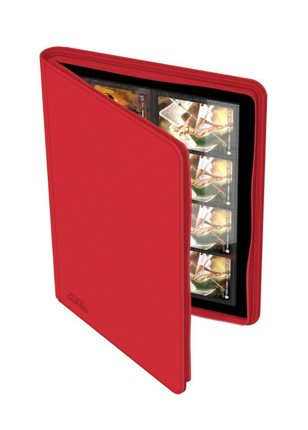 Ultimate Guard Zipfolio 320 16-Pocket Xenoskin - Kansio - Punainen