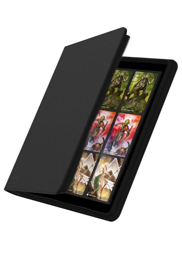 Ultimate Guard Zipfolio 480 24-Pocket Xenoskin - Kansio - Musta