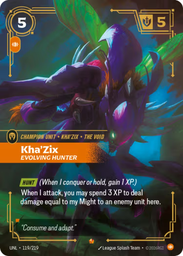 Kha'Zix - Evolving Hunter 119/219