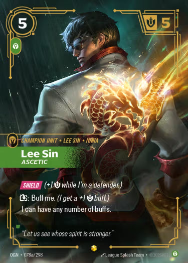 Lee Sin, Ascetic (V.2 - Showcase)