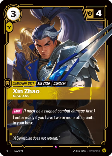 Xin Zhao - Vigilant 176/221