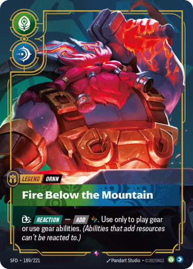 Ornn - Fire Below the Mountain 189/221