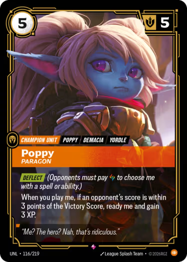 Poppy - Paragon 116/219