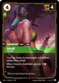 Akali, Silent (V.1 - Rare) 038/166